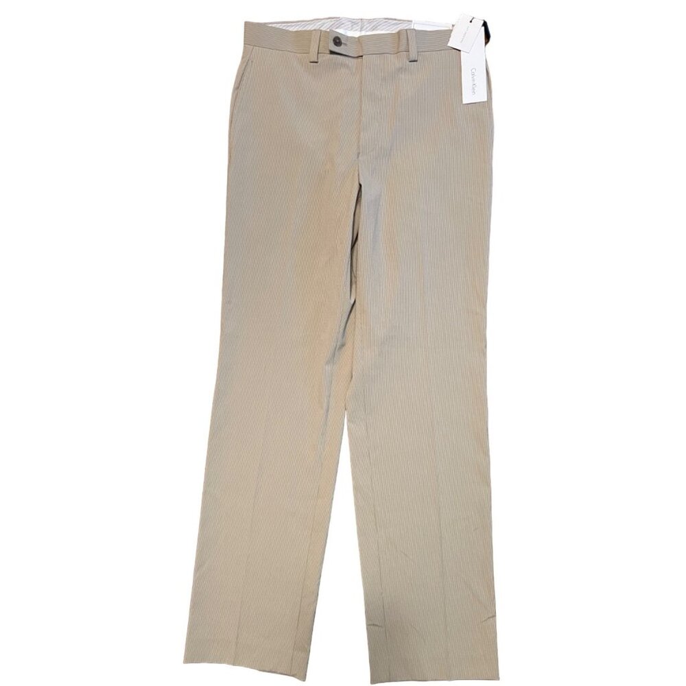 Calvin Klein men's tan semi-casual pants size 31x32 NWT